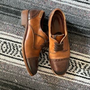 Pikolinos tan & brown leather oxfords EU 37
